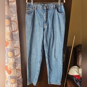 Vintage Open Trails 100% Cotton Blue Jeans Size 14 Long
